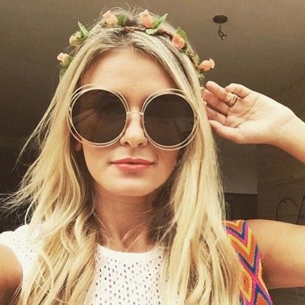 Сонцезахисні круглі окуляри 2018