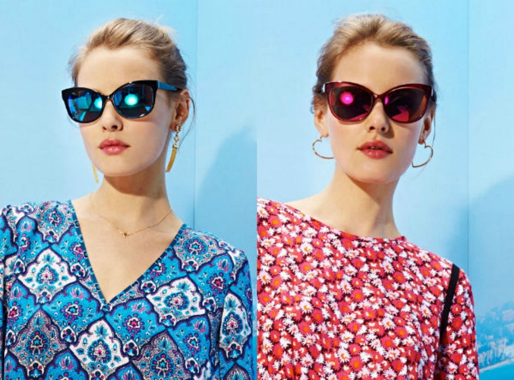 Очки в стиле кошачий глаз 2017