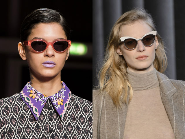 очки кошачьи глазки