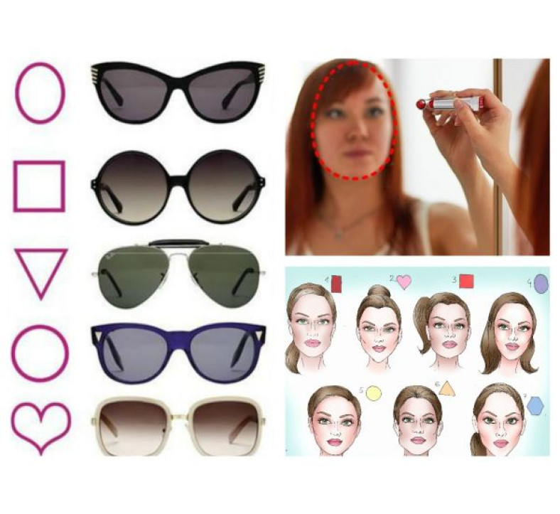 Як підібрати сонцезахисні окуляри за формою обличчя?
